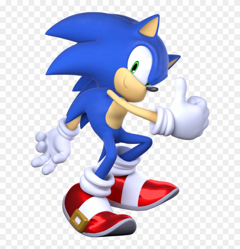 [blender] Modern Sonic - Sonic The Hedgehog 3 - Free Transparent PNG ...